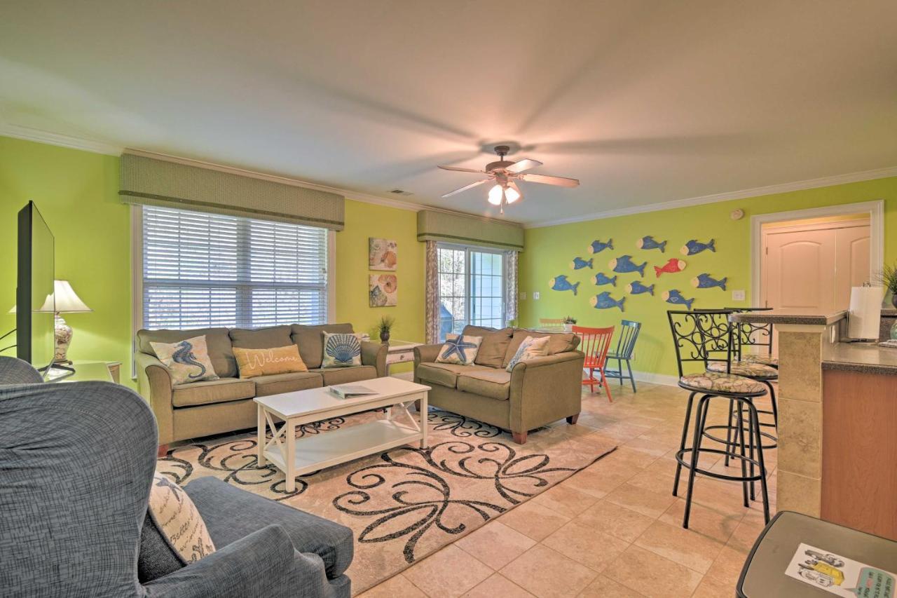 Charming Bermuda Bay Hideaway With Game Room! Myrtle Beach Exterior foto