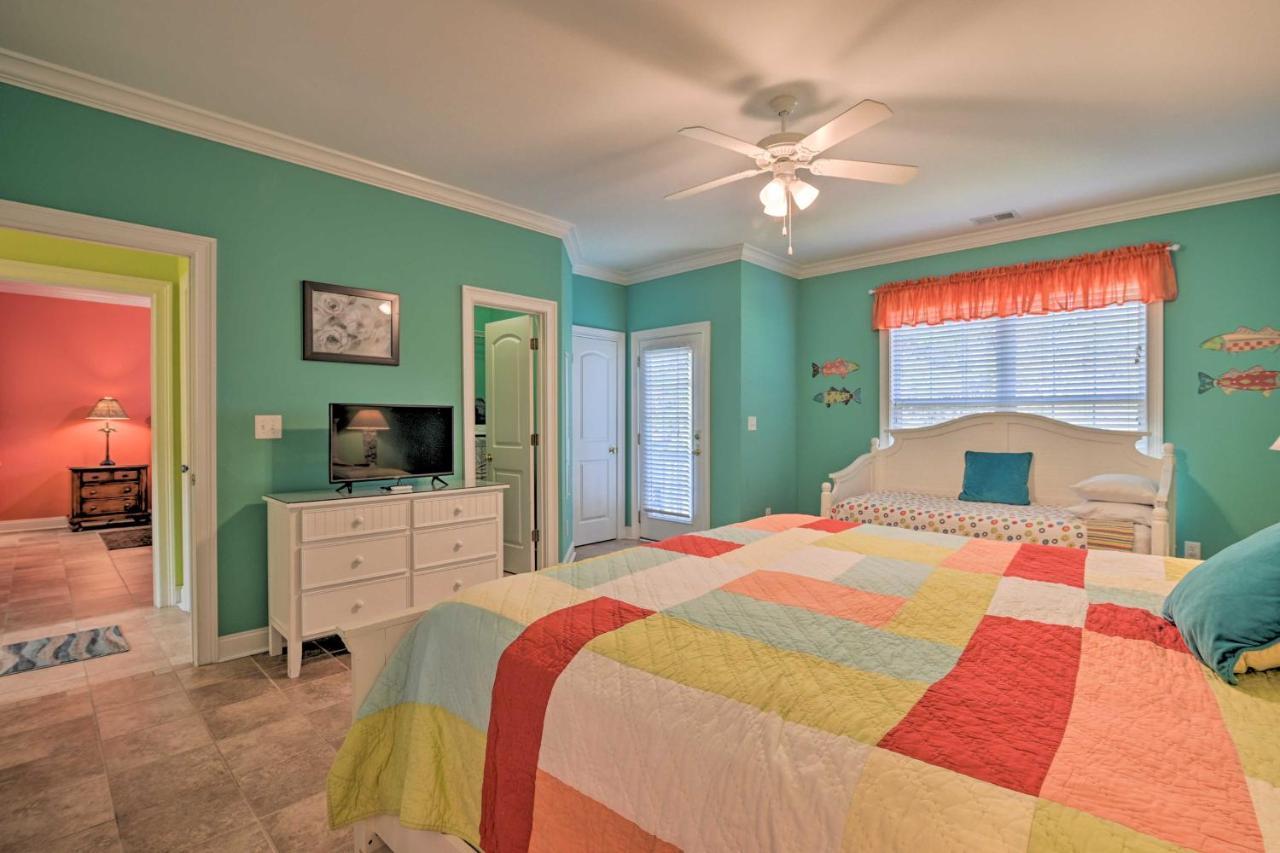Charming Bermuda Bay Hideaway With Game Room! Myrtle Beach Exterior foto